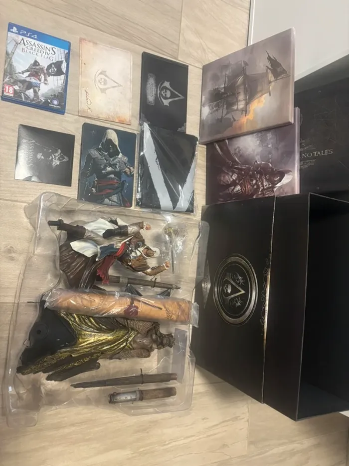 Assassin's Creed 4 Black Flag - Edition Black Chest - AC4 Edition Collector PS4