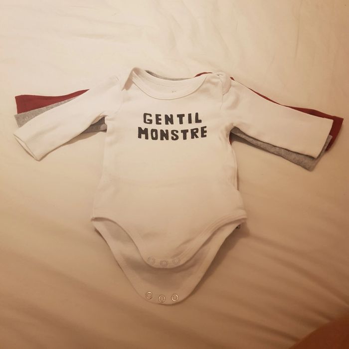 Lot de 5 bodys garcon - photo numéro 4