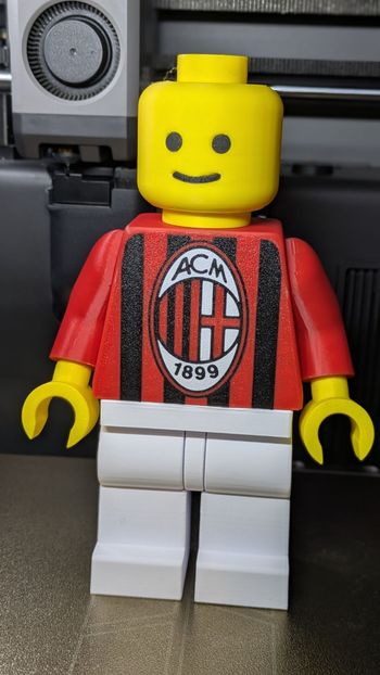 Figurine Milan AC – Supporter en 3D (20cm)