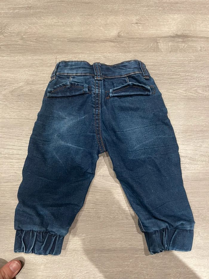 Jeans élastique taille 6 mois - photo numéro 3