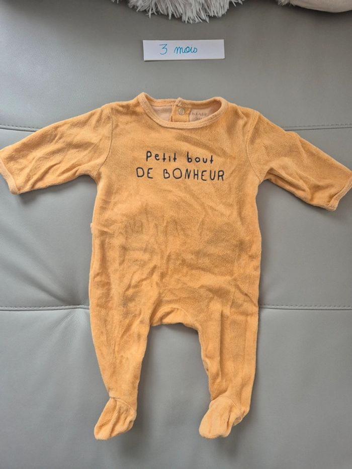 Pyjama 3 mois Kiabi
