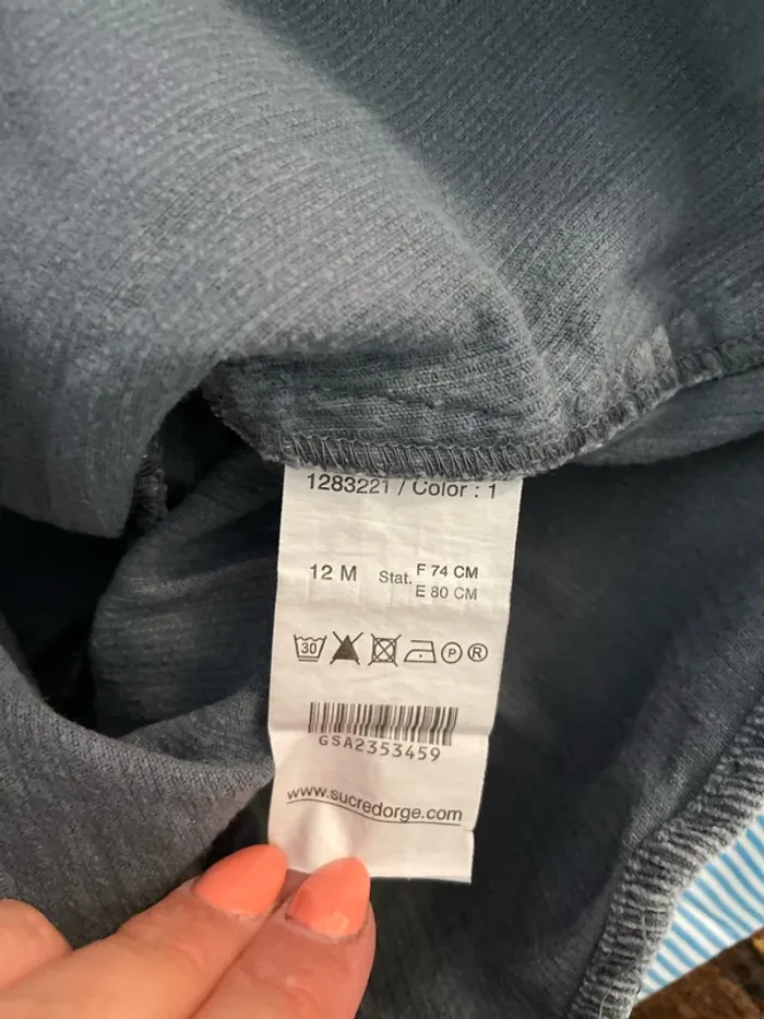 Lot de 7 robes / combinaison bébé fille 12 mois - photo numéro 7