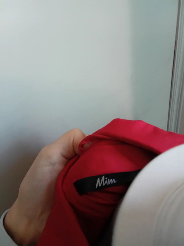 Trench rouge mim taille 42 - photo numéro 4