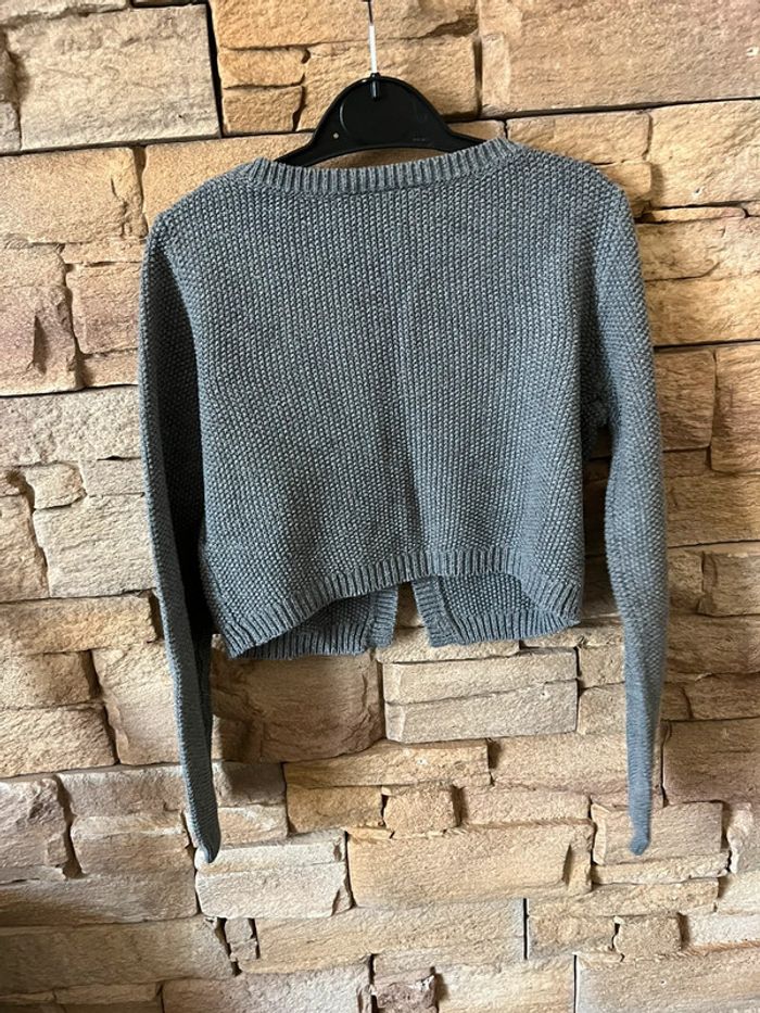 Boléro gris 8 ans - photo numéro 4