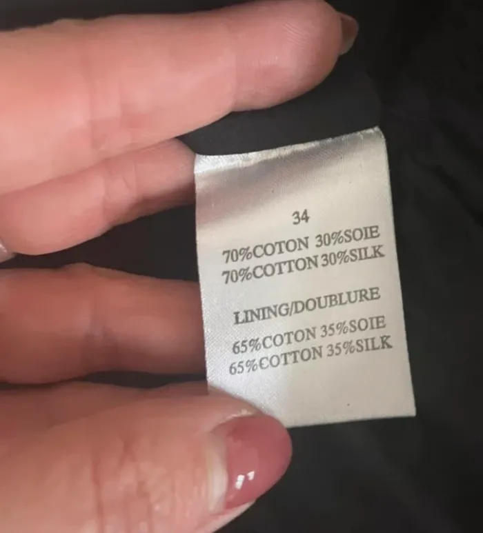 Chattawak robe noire habillée femme taille 34 - photo numéro 7