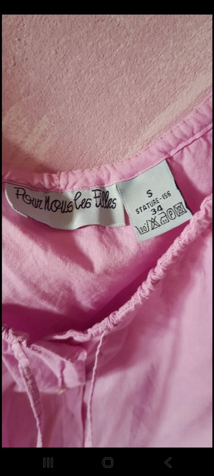 Top rose taille S - photo numéro 4