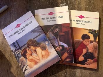 Lot 3 livres harlequin