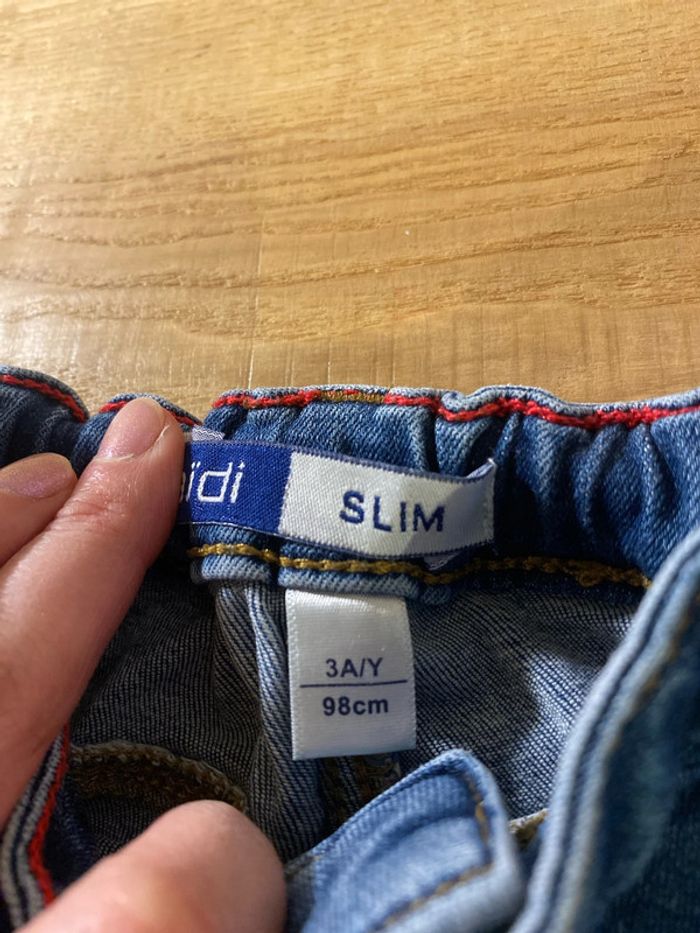 Jean slim fille okaidi 3 ans - photo numéro 4