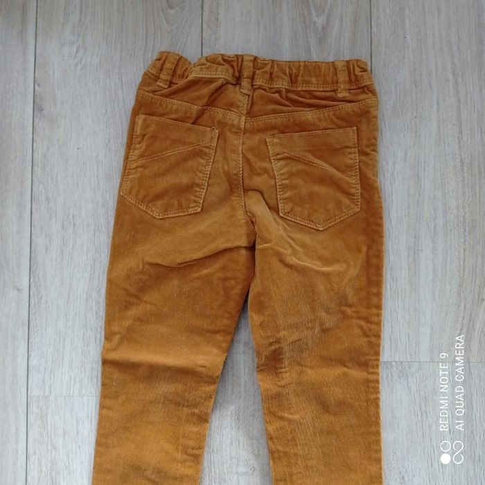 Pantalon velours ocre 7ans - photo numéro 6