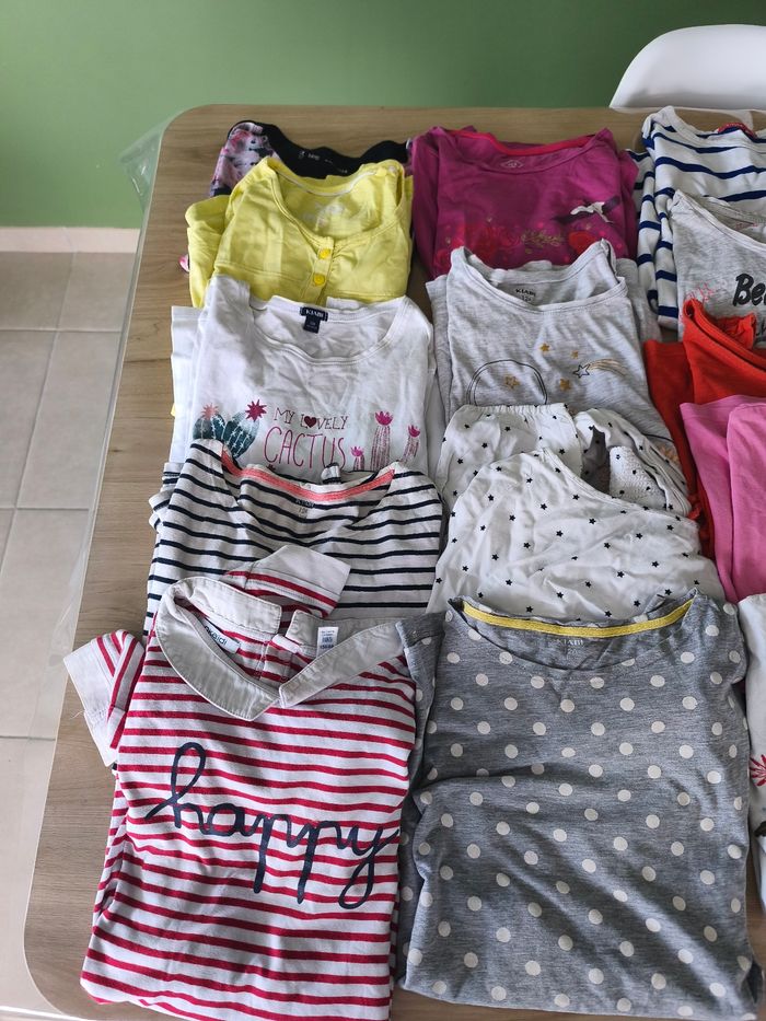 Lot de 17 hauts fille 12 ans - photo numéro 2