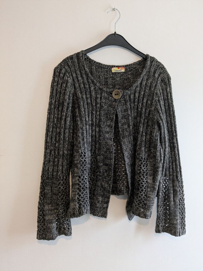 Gilet marron - photo numéro 2