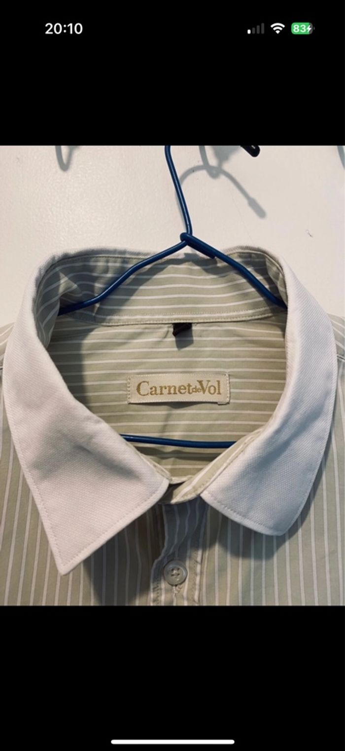 chemise homme  carnet de vol taille L - photo numéro 2