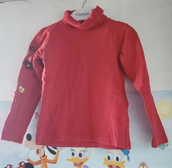 T-shirt manches longues fille 4 ans