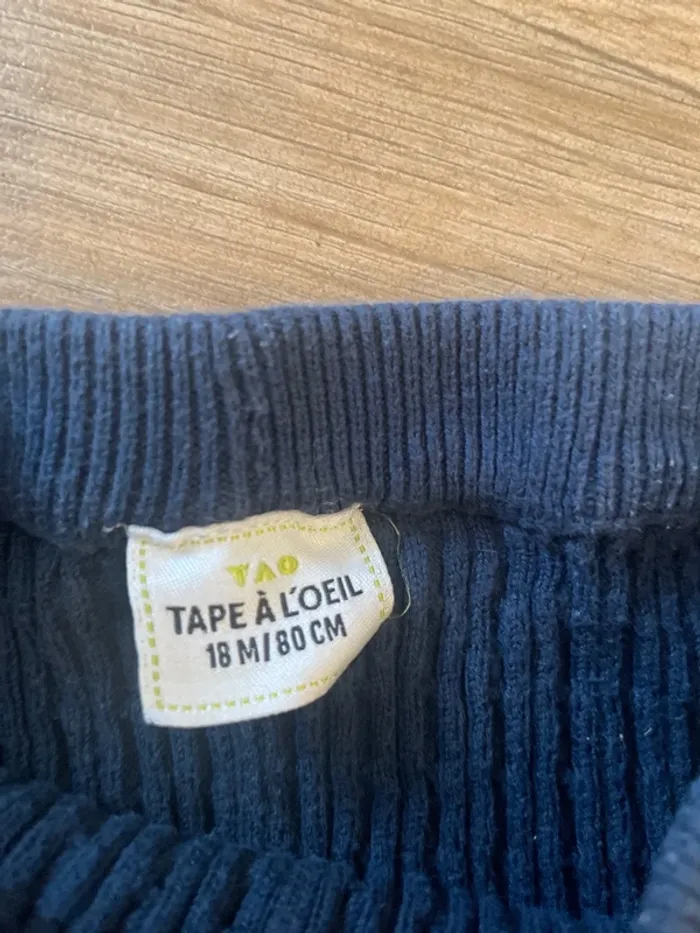 Pantalon bleu Tape à l’œil - photo numéro 3