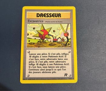 Carte Pokémon Wizards Excavatrice 75/82 Rocket