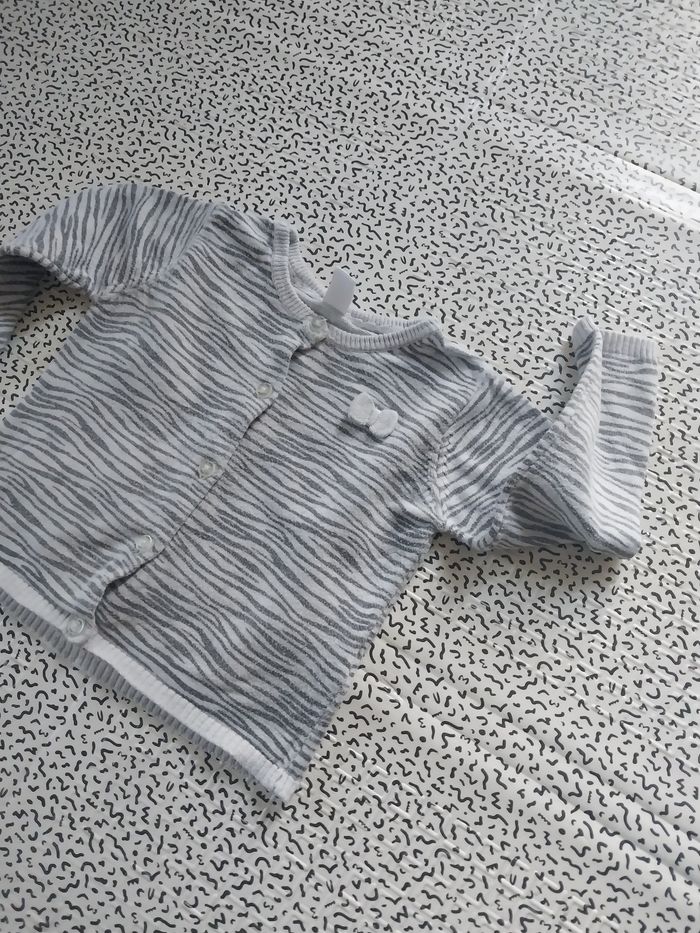 Gilet fin bébé TEX Baby 18 mois - photo numéro 2