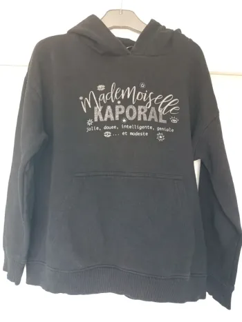 Sweat à capuche fille Kaporal 12 ans