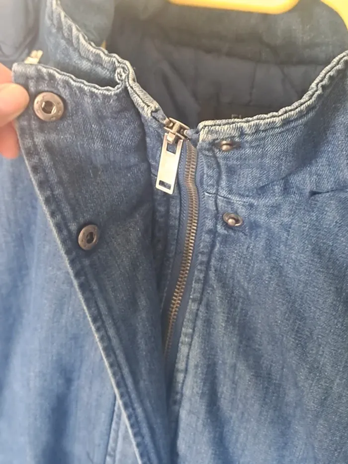 Manteau doudoune effet jean en extérieur Taille 4 Elyne - photo numéro 8