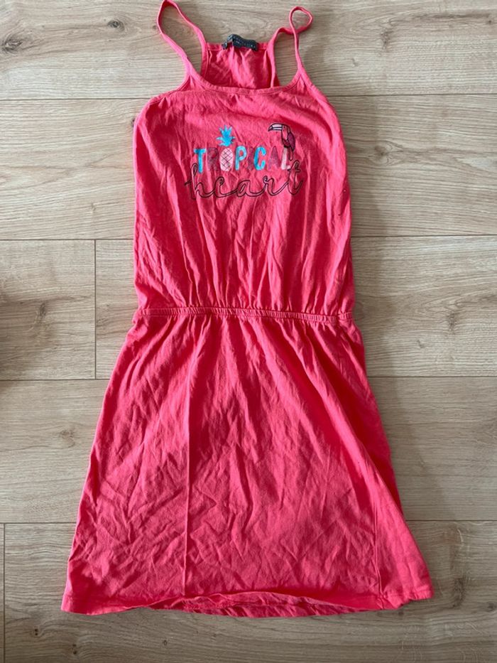 robe fuchsia taille 14ans