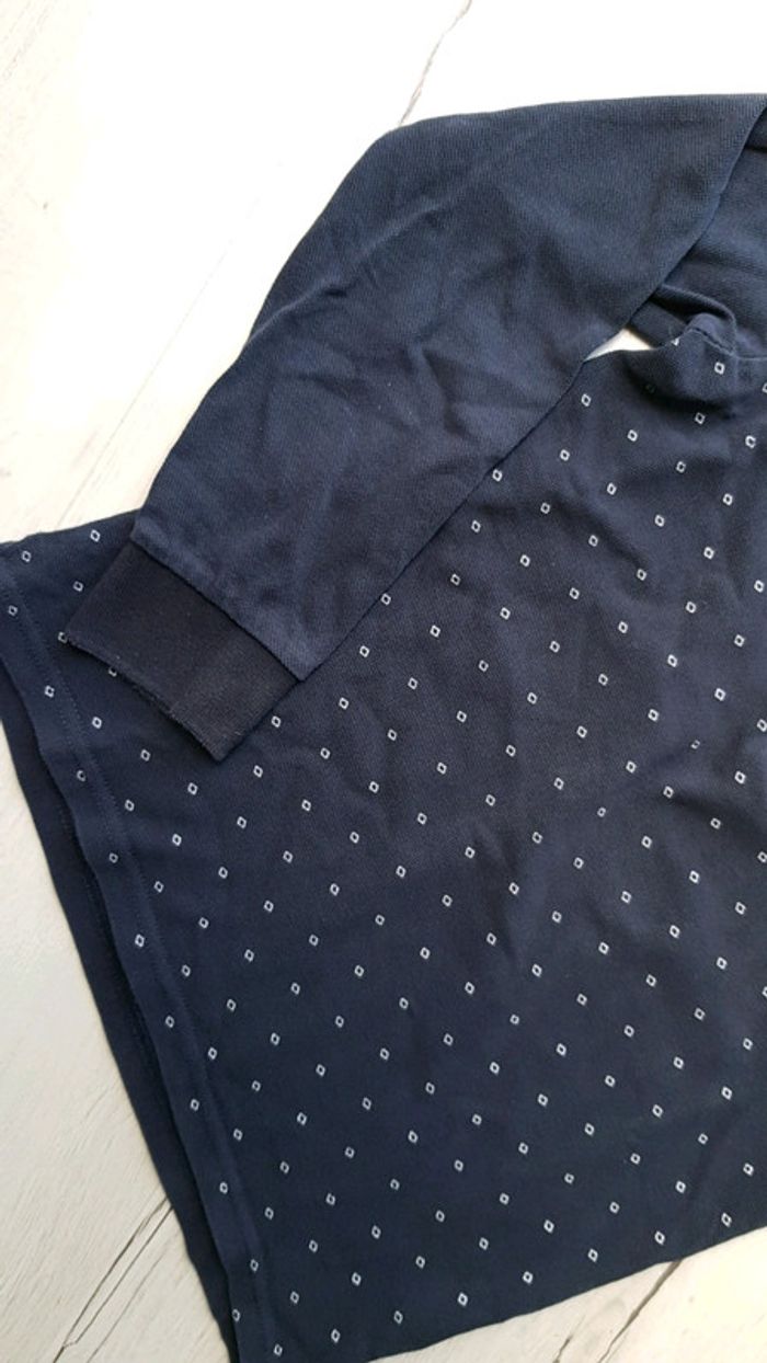 Polo okaidi bleu marine garçon 8ans cérémonie ou autre - photo numéro 5