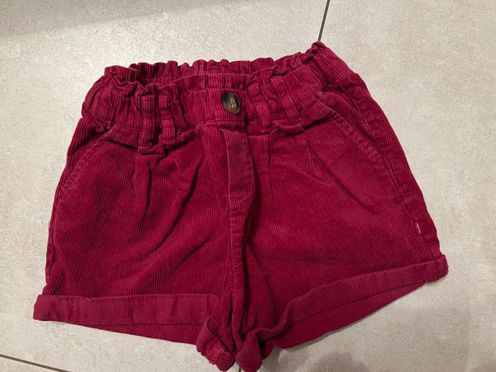 Short en velours