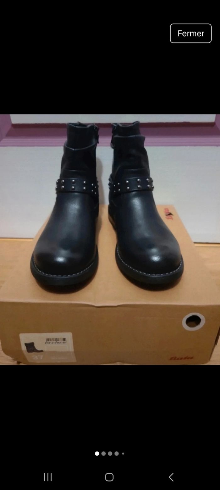 Superbe bottine femme  bata neuves