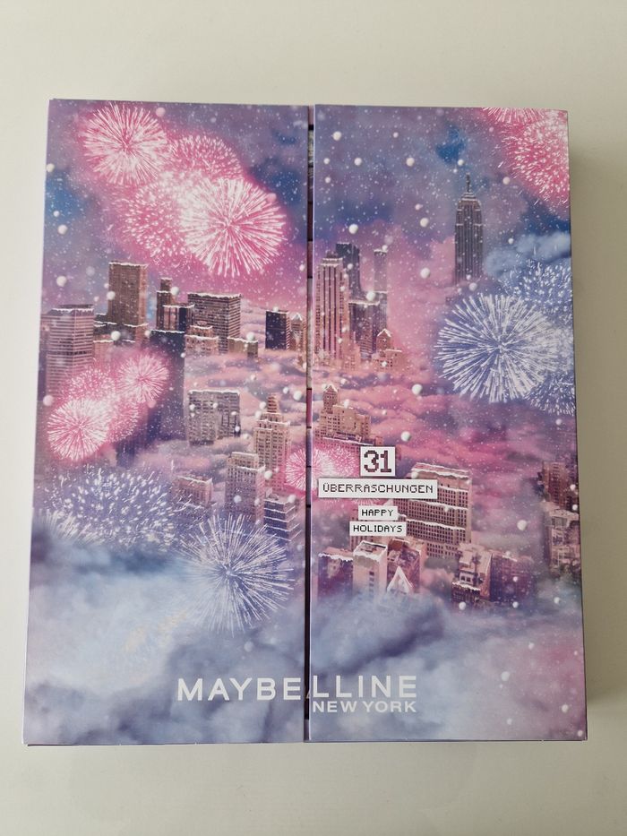 Calendrier de l'avent de Maybelline à remplir - photo numéro 2