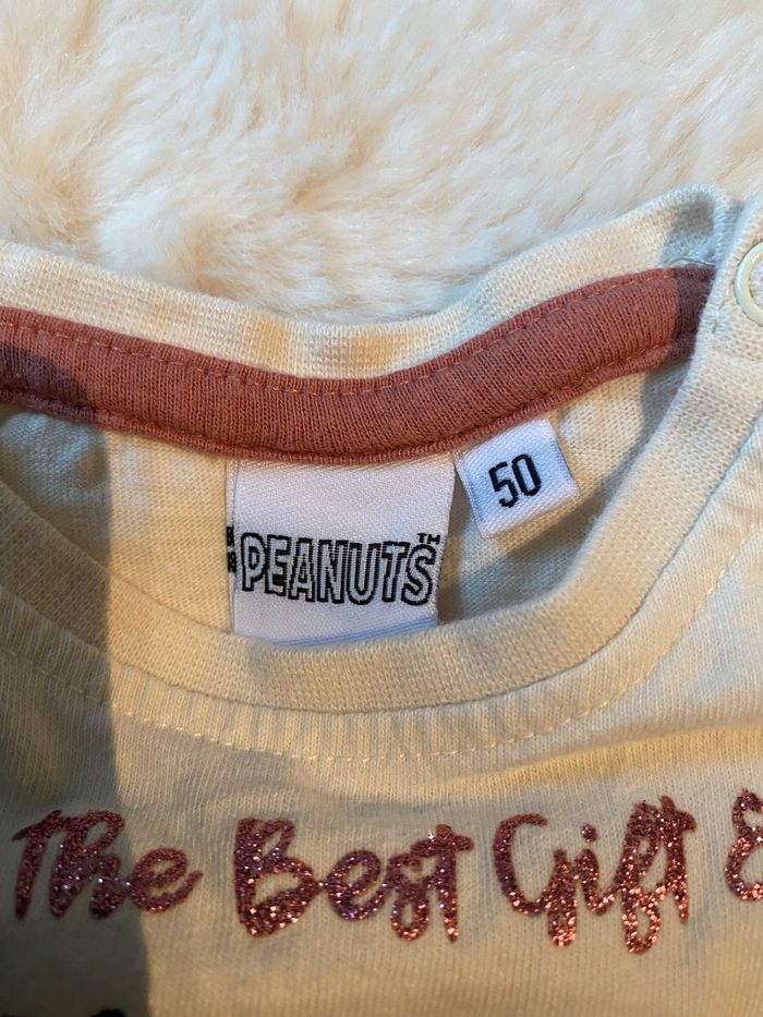 T shirt manches longues snoopy - photo numéro 2