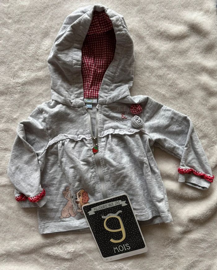 Gilet zippe Disney