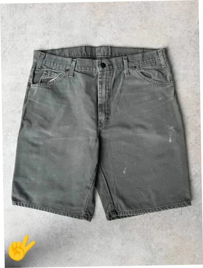 Short cargo coupe large Dickies Gris homme W36 FR46 US vintage workwear SHO152b - photo numéro 2
