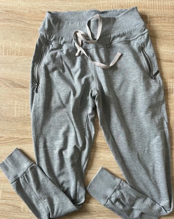 Pantalon gris coton