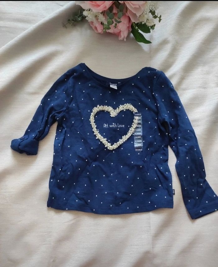 Pull Okaidi âgé 3 ans