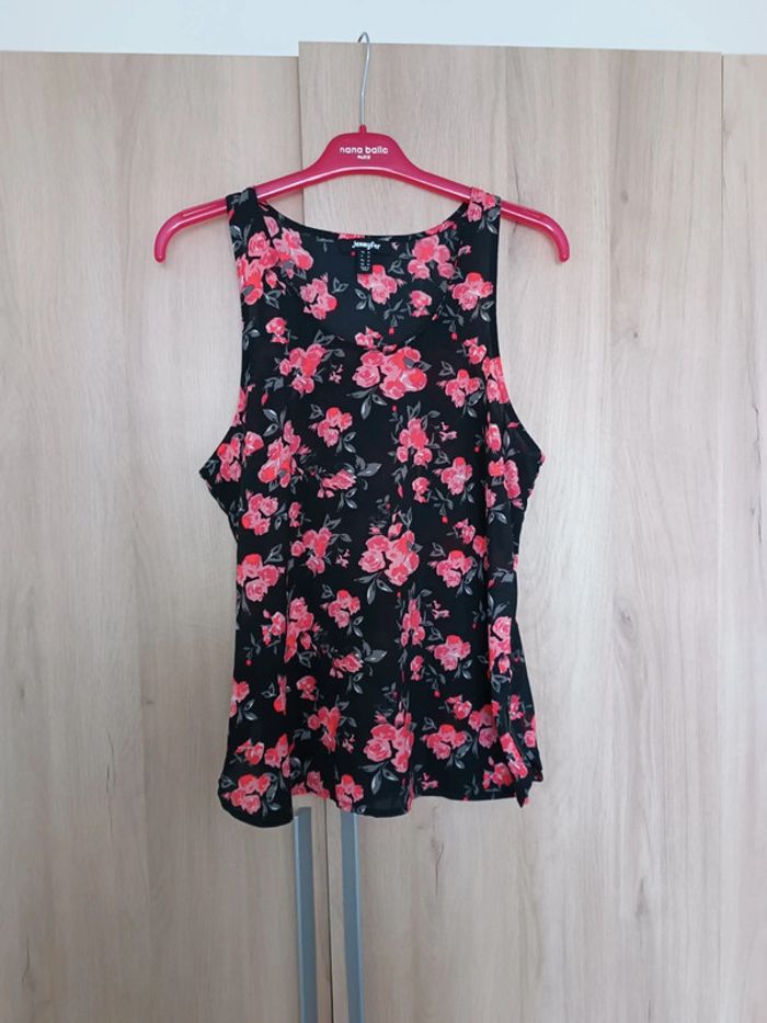 Débardeur fleurie femme taille M