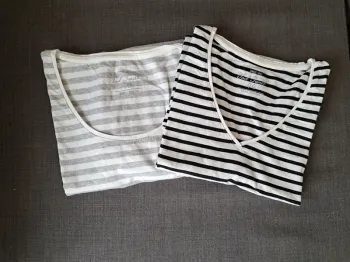 Lot de 2 t shirt manche courte