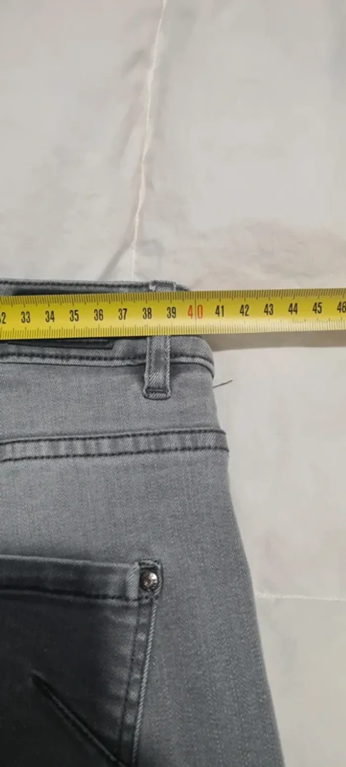 Jean skinny gris IKKS - photo numéro 12