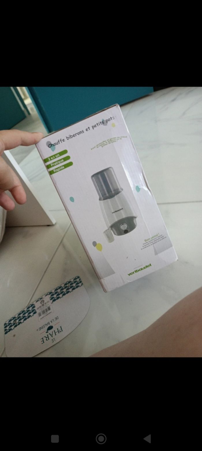 Chauffe bib et petit pot