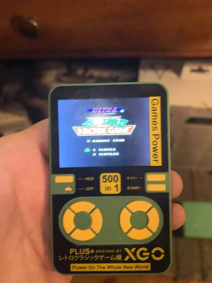 Console de jeux 500 jeux en 1 rétro - photo numéro 7