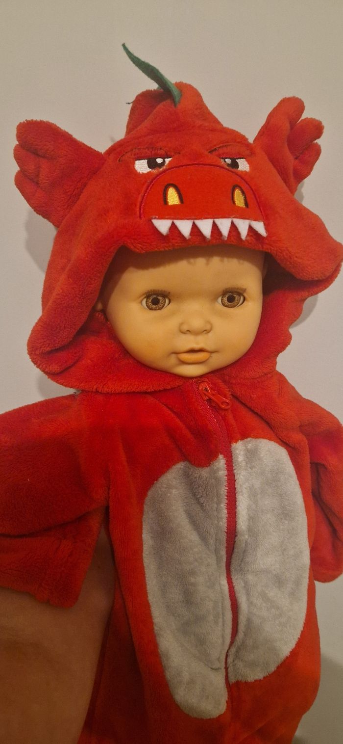 Surpyjama déguisement Halloween 1 an
