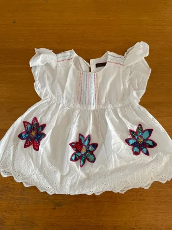 Blouse manches courtes catimini