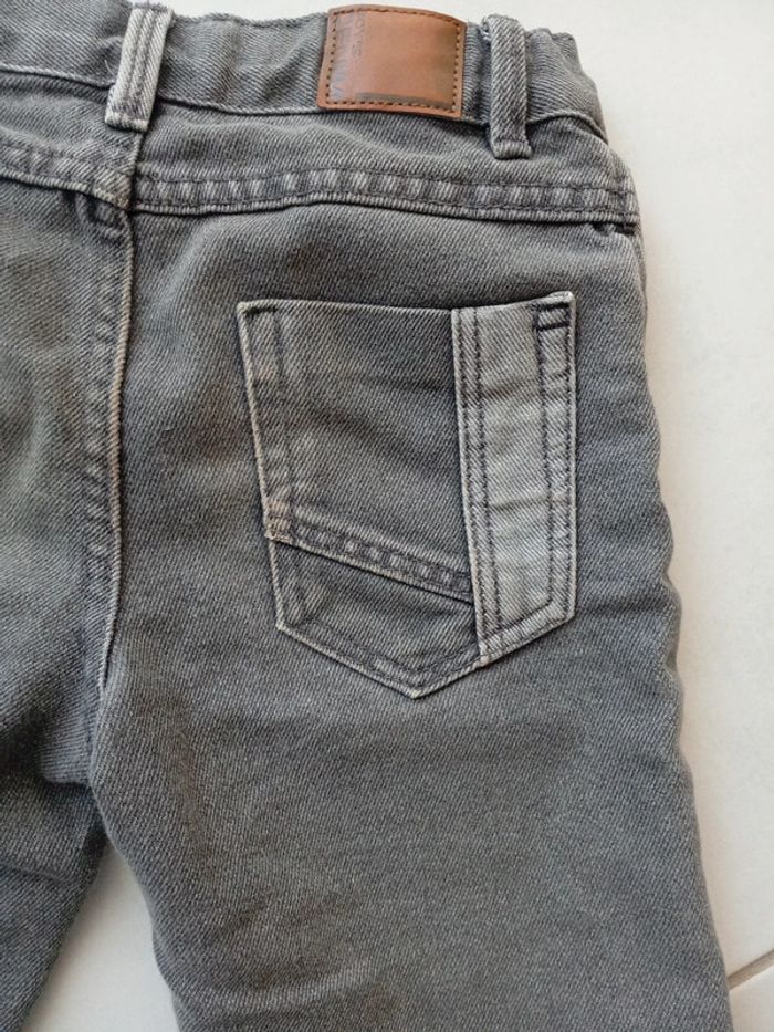 In Extenso - short gris en jean, taille 5 ans _ printemps été - photo numéro 4