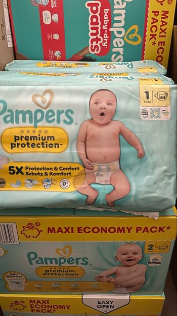 Pampers taille 1 premium protection 
