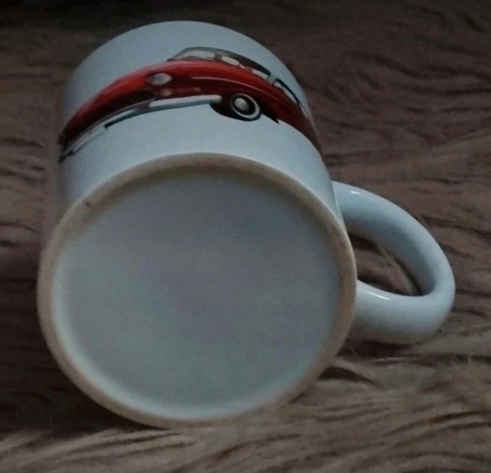 Tasse blanche avec voiture vintage - photo numéro 7