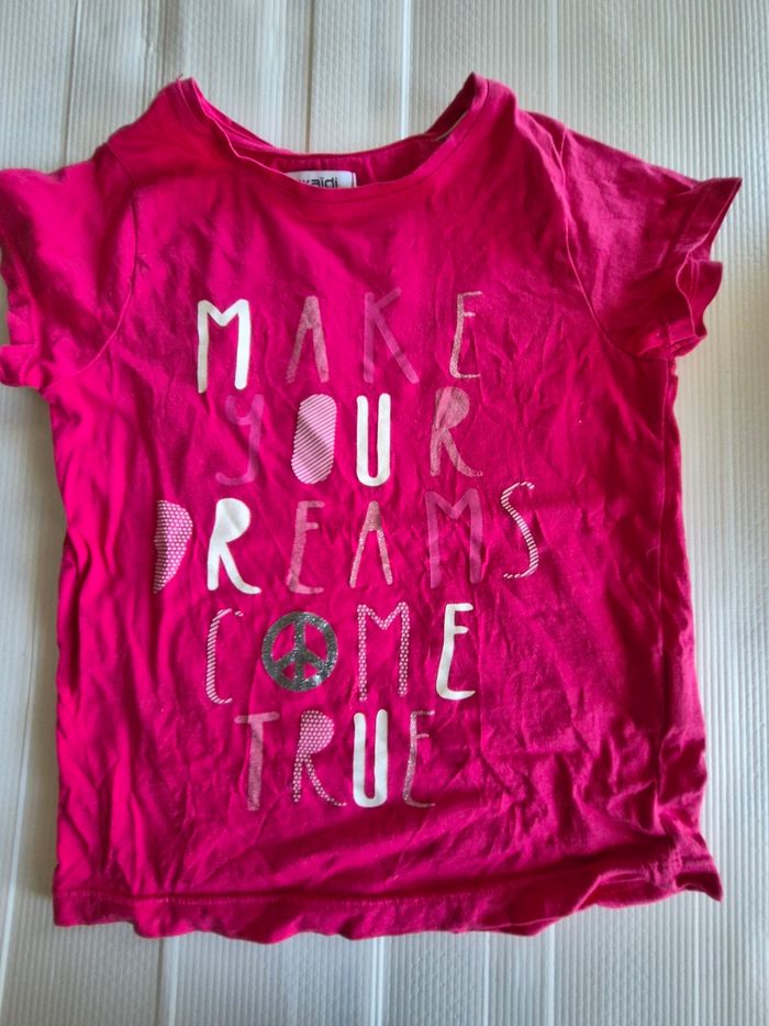 Tee shirt fille 6 ans (114 cm) - photo numéro 2