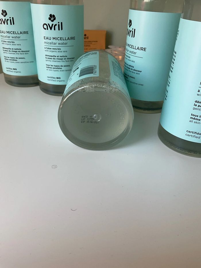Lot de 5 flacons eau micellaire bio Avril - photo numéro 10