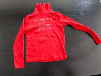 Col roulé taille 8 ans