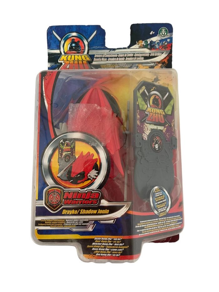 Kung Zhu Ninja Warriors Drayko / Shadow Jonin armure de combat Giochi Preziosi neuf