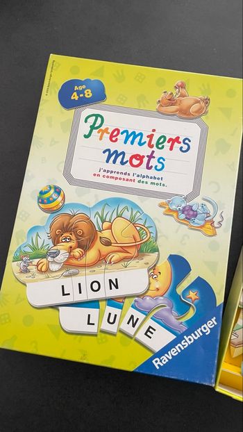 Ravensburger lettre alphabet lecture jeu enfant maternelle