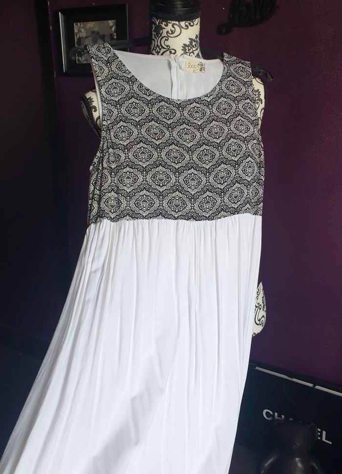 Robe d été Noire/blanche - photo numéro 3