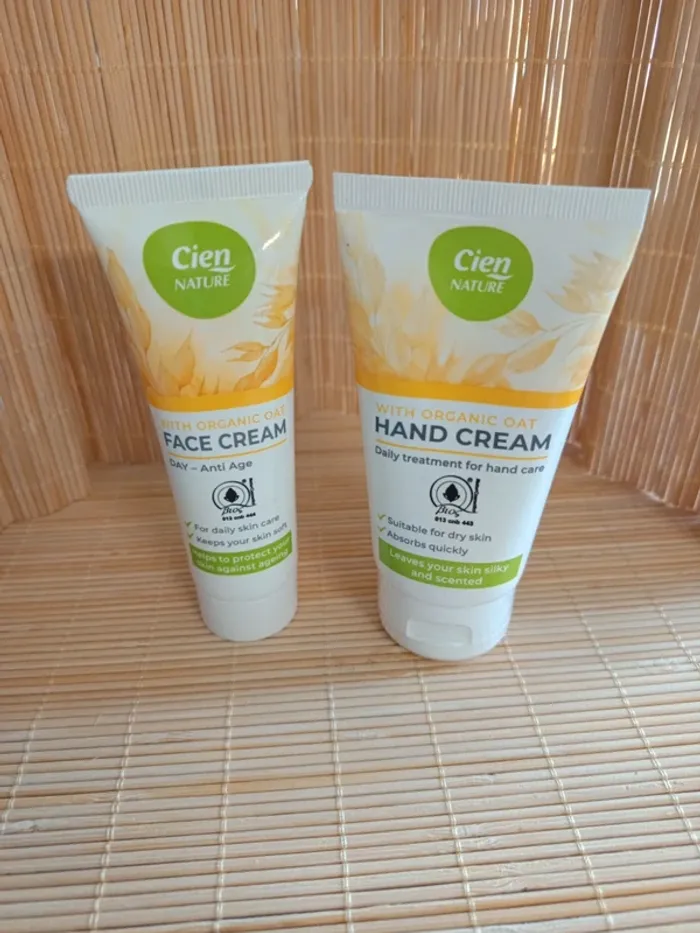 Lot crème mains et visage