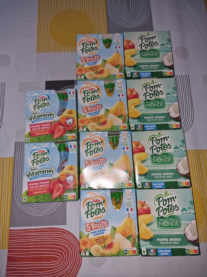Lot de 40 gourdes